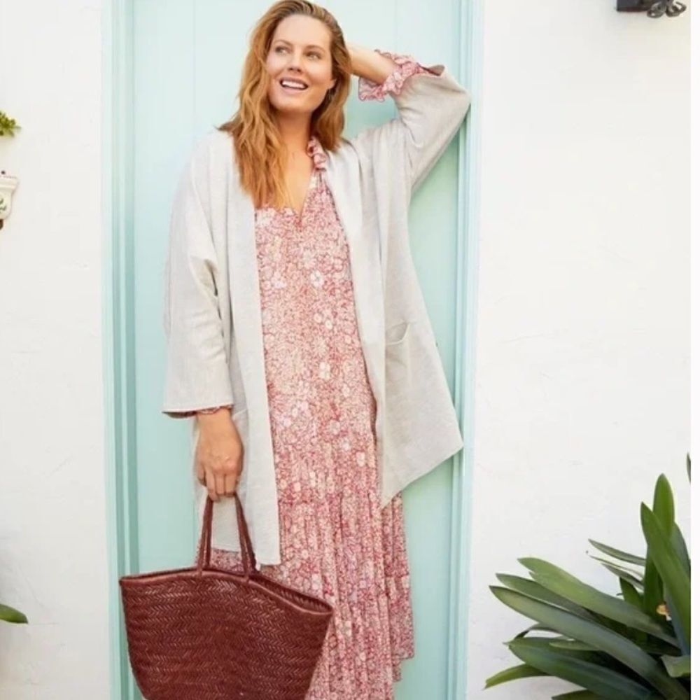 NEW Donni Sandwash Ribbed Open Cardigan - Picture 3 of 8